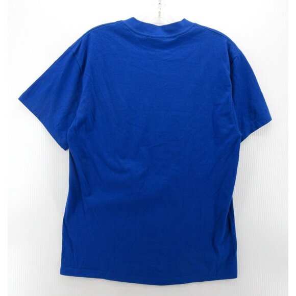 VINTAGE New York Giants Shirt Large Big Blue Wrecking Crew 80s 90s - Picture 6 of 9